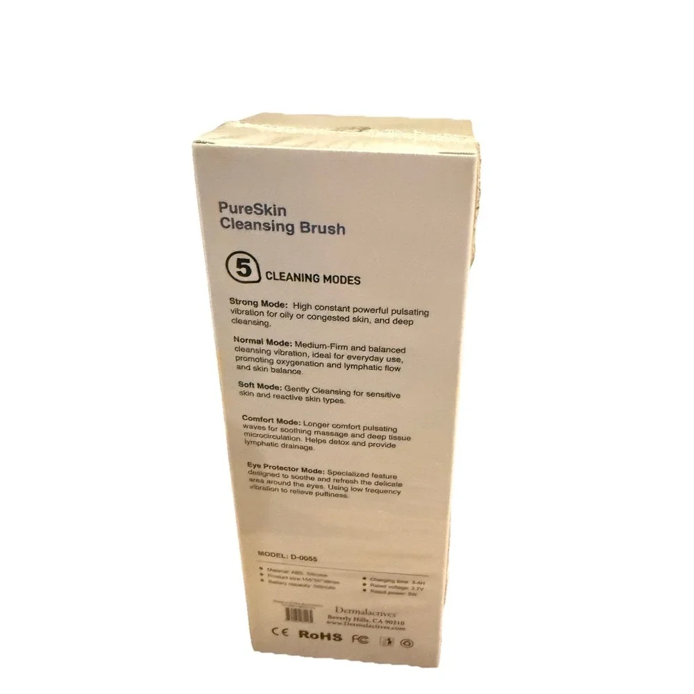 Dermalactives PureSkin Cleansing Brush 5 Modes‎ MSRP $130 New Sealed Inbox